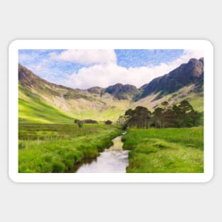 Warnscale Beck, Buttermere Sticker